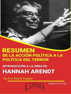 cover image of Resumen de De la Acción Política a la Política del Terror. Introducción a la obra de Hannah Arendt